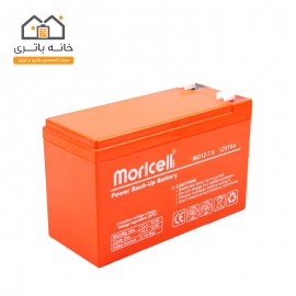 باتری  12 ولت 7.2 آمپر موریسل - Moricell