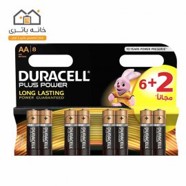 Duracell Plus Power AA Battery Pack Of 6 Plus 2