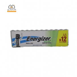 باتری قلمی آلکالاین   انرژایزر پک 12 عددی energizer