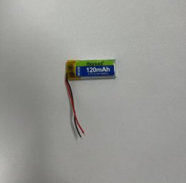 (Lithium polymer Battery 3/7v 120mAh(501230