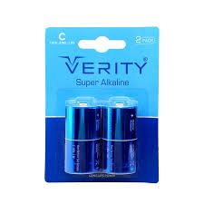 باتری متوسط  آلکالاین کارتی  2 عددی وریتی Verity